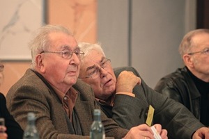  Prof. Heinrich Schubert (links/left) und/and Prof. Dieter Uhlig 