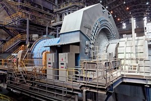  Mahlanlage der El Teniente Kupfermine, Chile • Grinding plant at El Teninete copper mine, Chile 