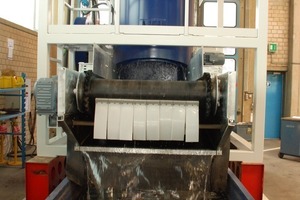  A HAVER Hydro-Clean® during a test run 