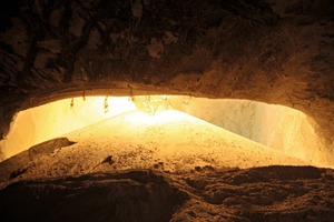  1&nbsp;&nbsp; View into the Hattorf flat bunker 