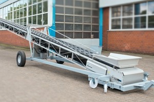  Neues mobiles Edelstahl-Förderband MB650 VTRNew MB650 VTR mobile stainless steel belt conveyor 