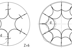  6	Zelleneinbauten • Cellular internals 