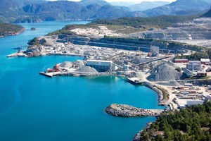  Aerial view of the Jelsa quarry 