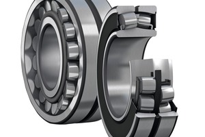  <div class="bildtext">By various optimizations the refined SKF Explorer spherical roller bearings last twice as long as their predecessor model even in applications with low to moderate contamination levels</div> 