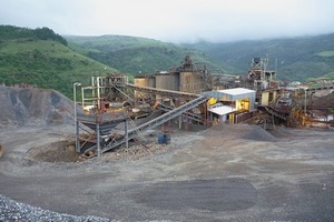  	XRT sorting at the TGME in the gold mine in Pilgrims Rest 