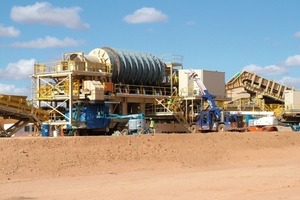  	Drum classifiers in the Murray Basin mine (Iluka) 