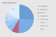  11&nbsp; Gold producers in Ghana in 2015 