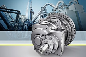  Die Planetengetriebereihe Planurex 3 ist in zehn Baugrößen verfügbar und weist den höchsten Wirkungsgrad ihrer Klasse auf • The Planurex 3 planetary gear unit series is available in ten sizes, and has the highest efficiency in its class 