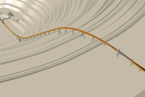  3 Ribbed Chevron-Megapipe can negotiate steep angles and tight 3D-curves where space is restrict-ed as well as high mass flow rates in opencast and underground mines 