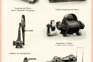  4 Das Produktprogramm der Aerzener Maschinenfabrik vor der Wende zum 20. Jahrhundert • The product range of Aerzener Maschinenfabrik at the end of the 19th century 