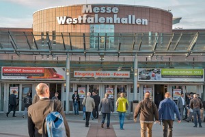  1 The Westfalenhallen Dortmund as approved location for the double trade show Solids and Recycling-Technik 