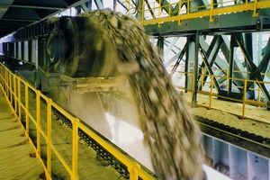  Gurttrommel im Einsatz in der Kupfermine ElAbra in Chile 