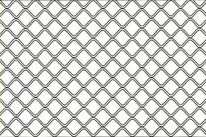   Self-cleaning wire screens; different mesh patterns (a-d) 