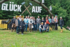  The FAME project partners after their visit to the Tellerhäuser tin/tungsten/indium deposits near Schwarzenberg in the Erzgebirge mountains in Saxony. Saxore Bergbau GmbH’s Tellerhäuser project aims to follow up on the successful reestablishment of fluorspar mining in this region. This eastern German federal state has a positive policy on mining and is creating additional incentives for investment by means of a large-scale mining-surveying project for the acquisition of existing data on former mining activities and of prospecting  