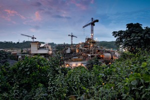  13	Bogoso Goldgewinnungsanlage in GhanaBogoso gold extraction facility in Ghana 