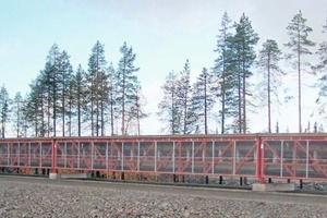  	The 7 km conveyor works with ABB motors and drives 
