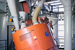 EIRICH mixer Type RV19 in a dry mortar plant in France 