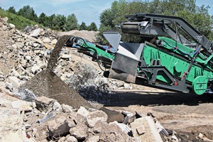  2&nbsp; Innovations in the new crusher are iron discharge in the lengthways direction, arranged at the transfer point from the crusher discharge belt to the screen as well as an air classifier for removal of low-gravity materials 