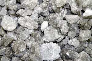  	Sorted rock salt – rejects 